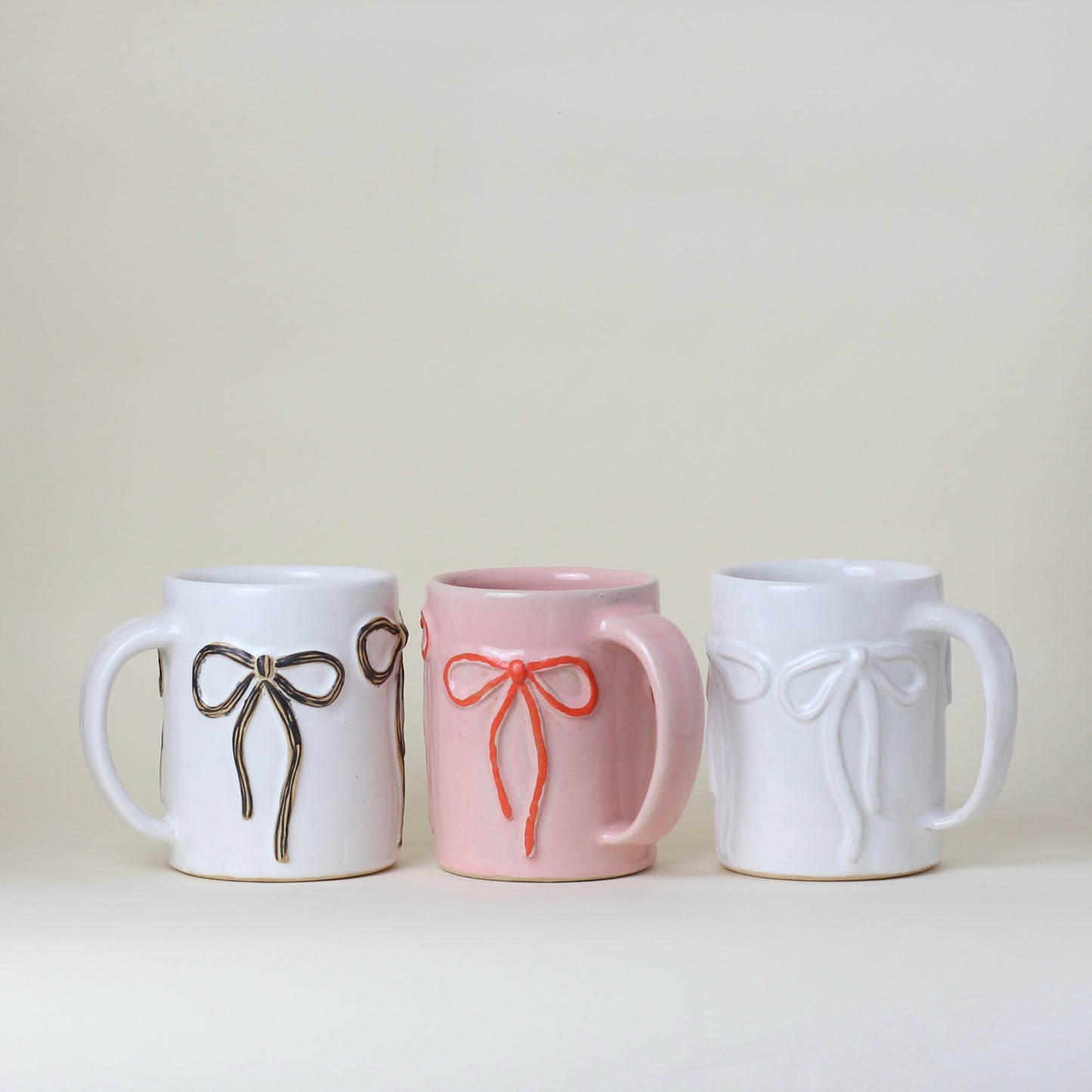 🎀 Pink Bow Mugs🎀