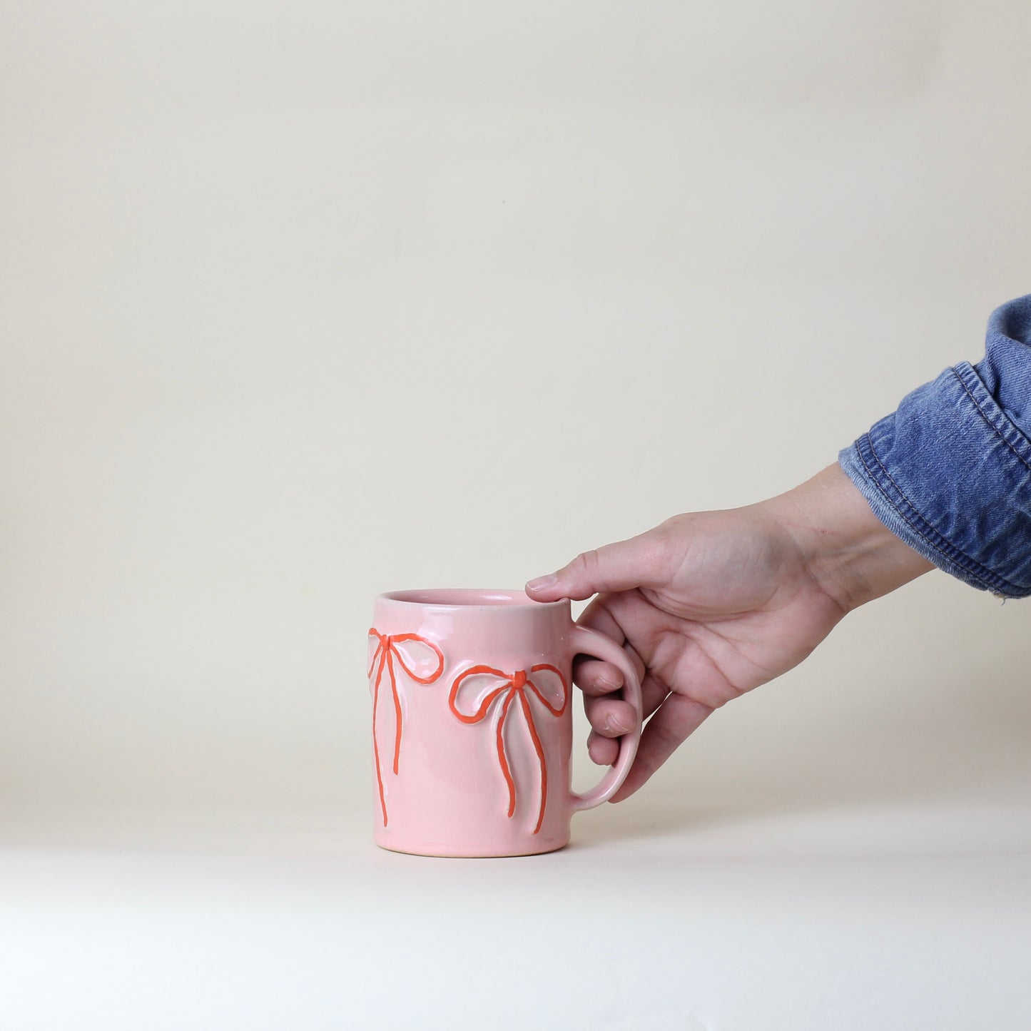 🎀 Pink Bow Mugs🎀