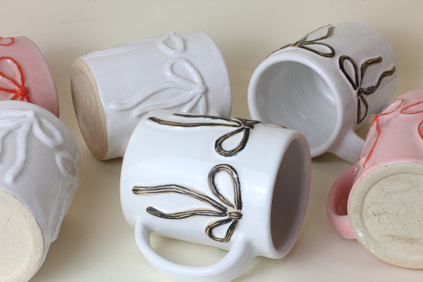 🎀 Pink Bow Mugs🎀
