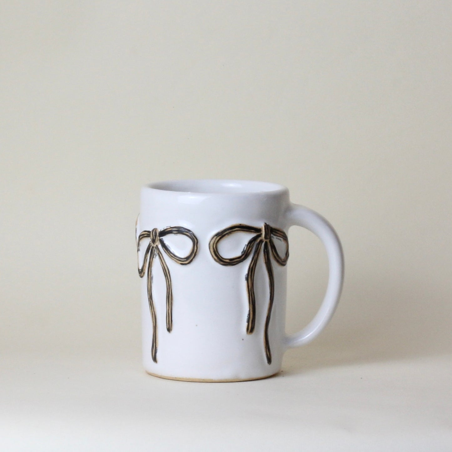 🎀 Stripey Bow Mugs🎀