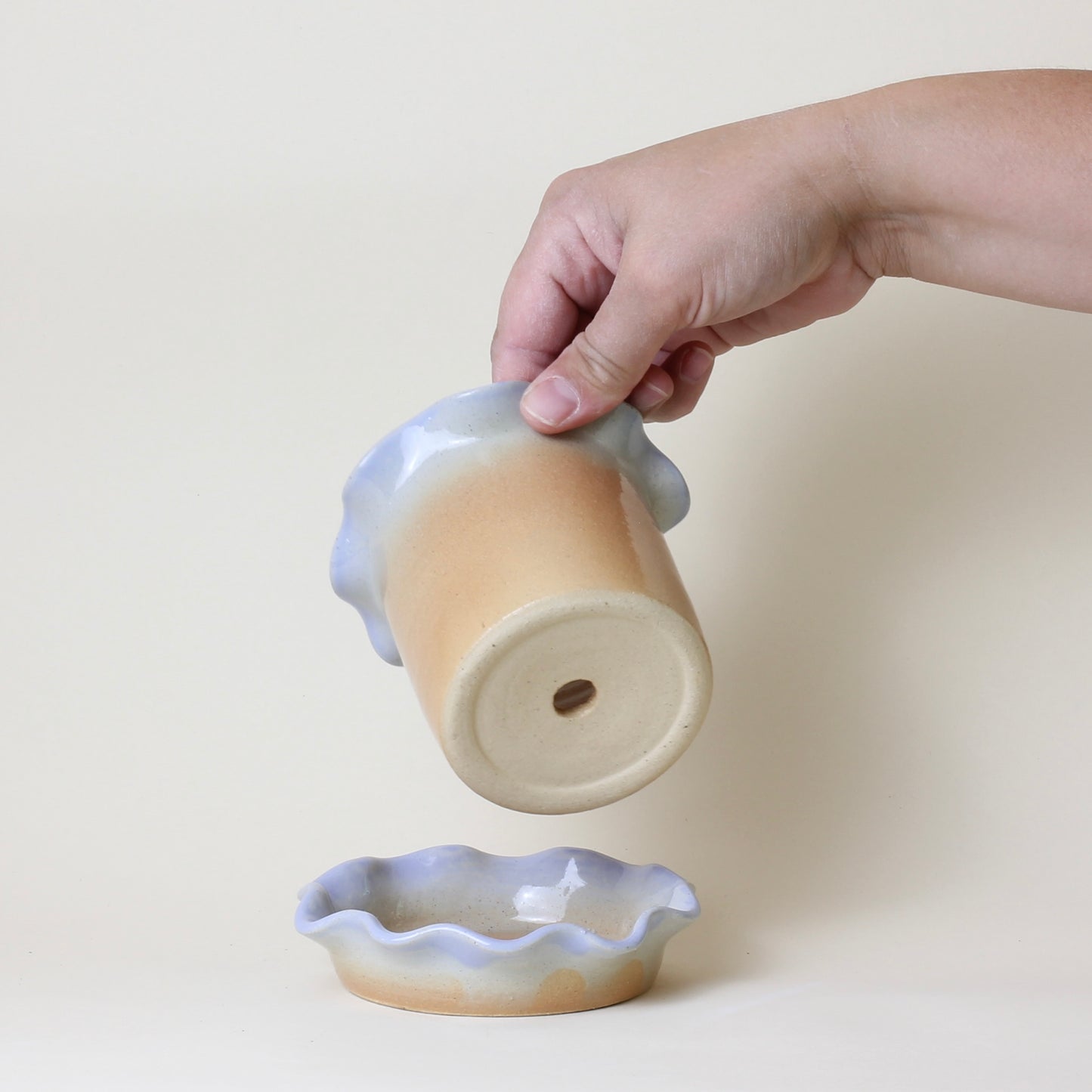 Wavy Mini Planter
