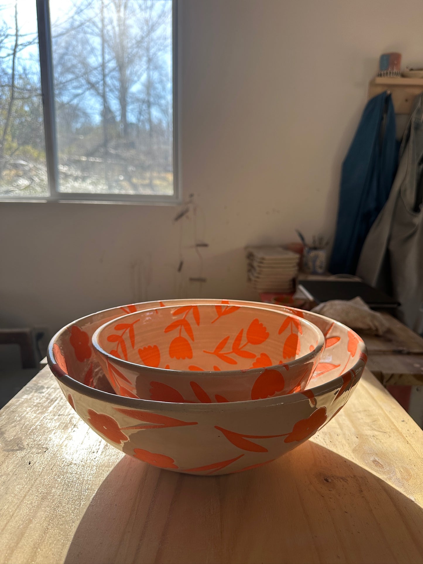 Small Poppy Flower Bowl