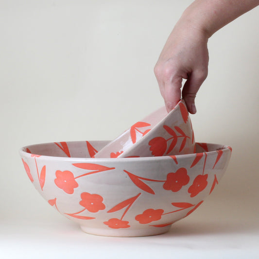 Small Poppy Flower Bowl