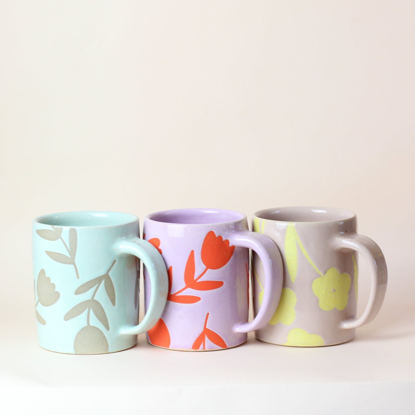 Sage Flower Mug