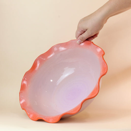 Wave Serving Bowl