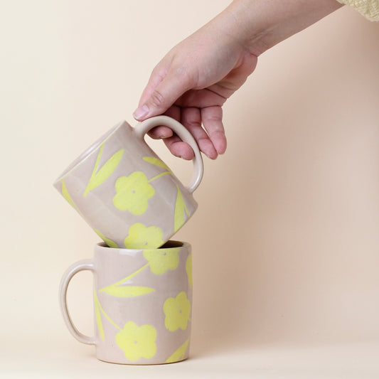 Yellow Flower Mug