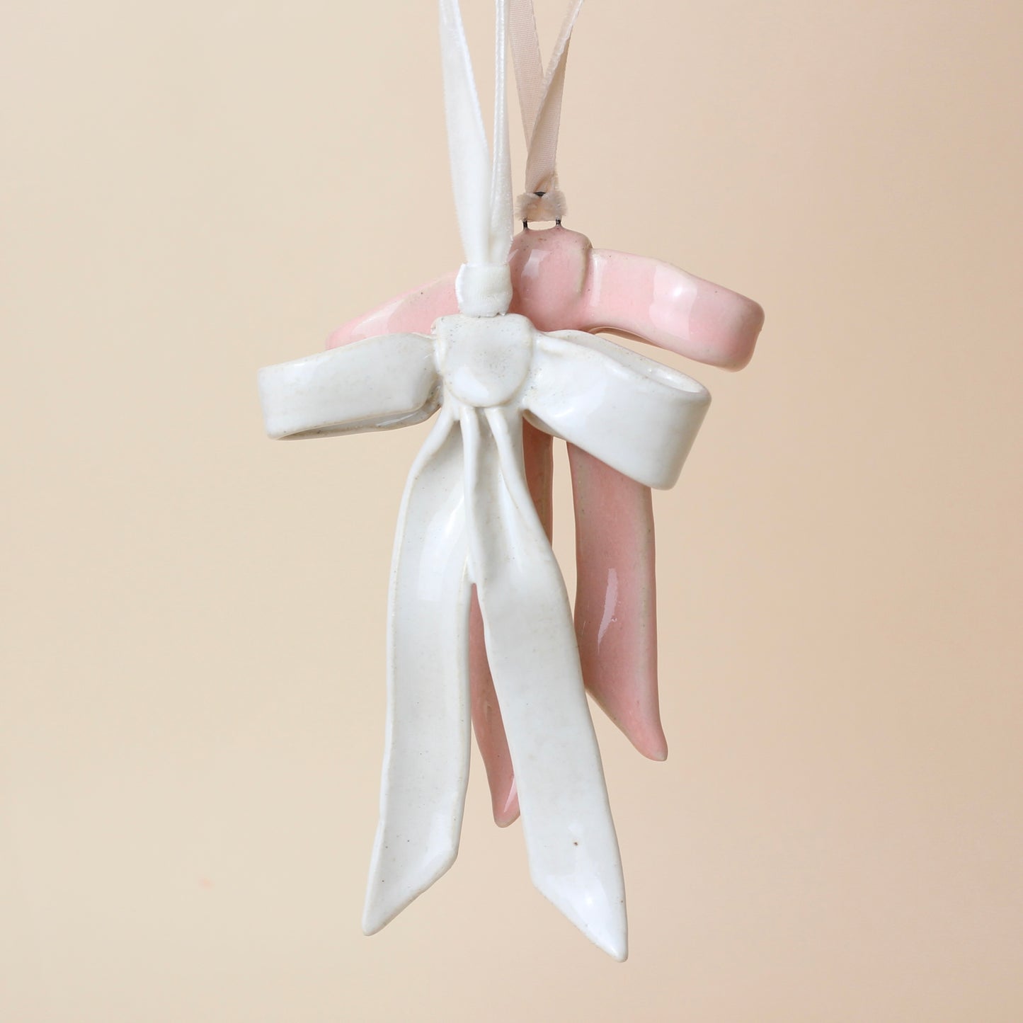 Bow Ornaments + personalization