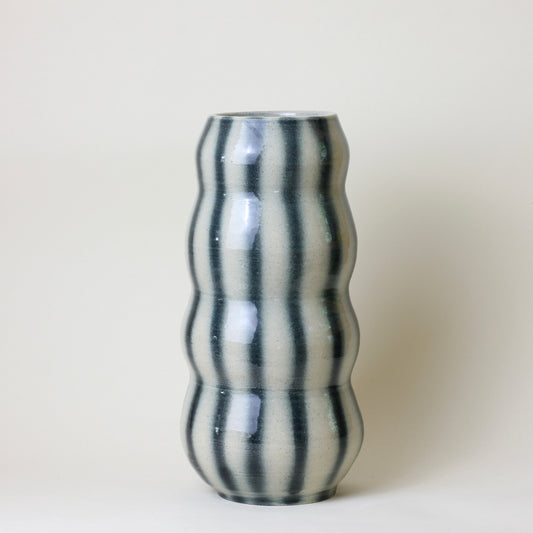 Stripe Tall Vase