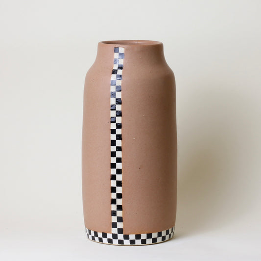 Checker Vase